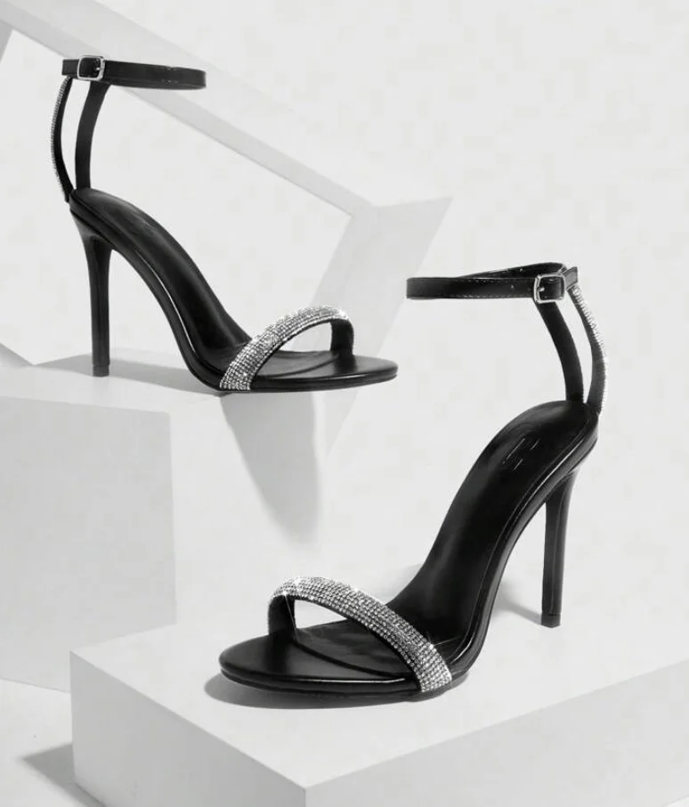 Jalen Πέδιλα Με Στρας Μαύρο