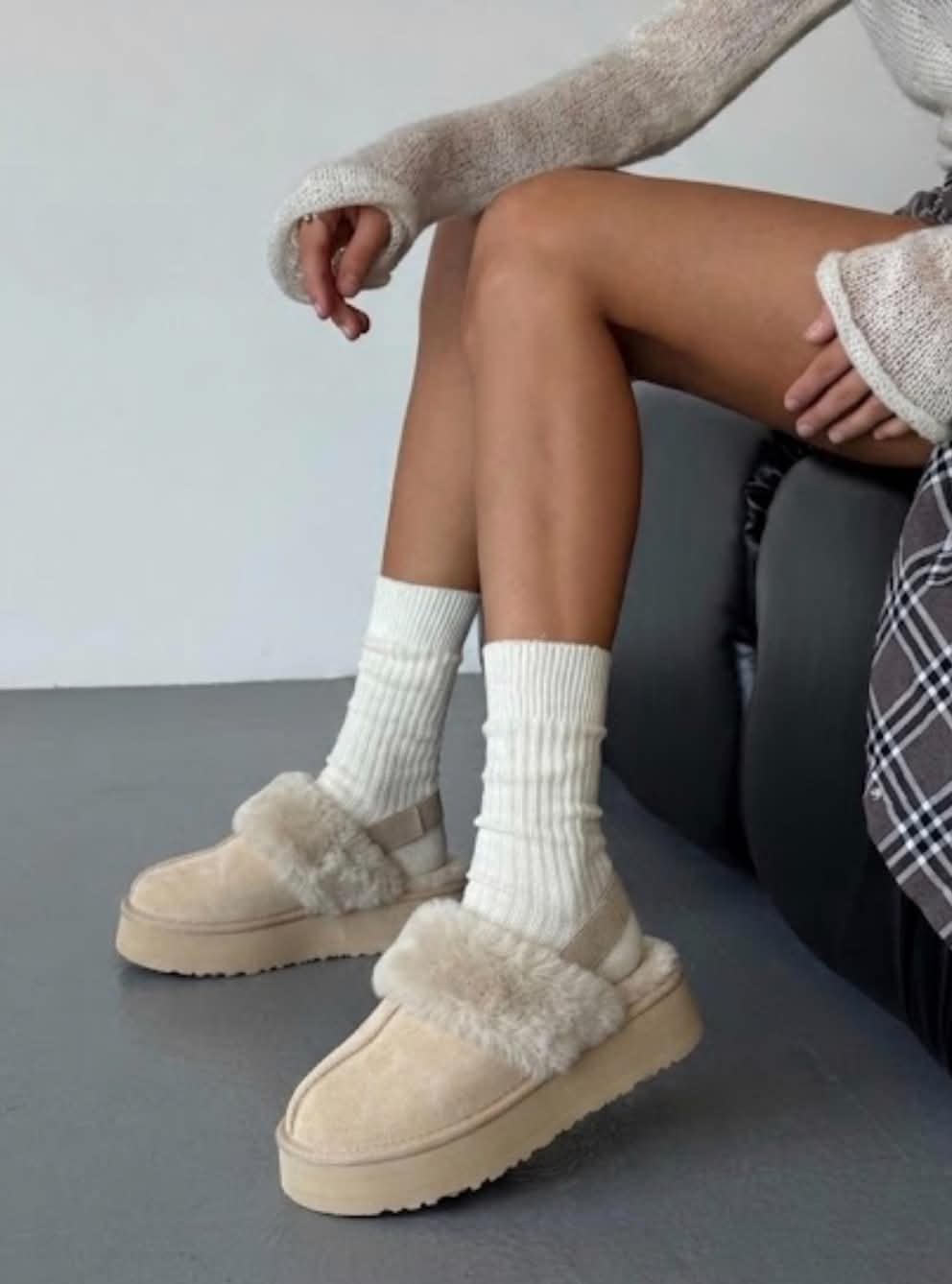 παντοφλες τύπου ugg